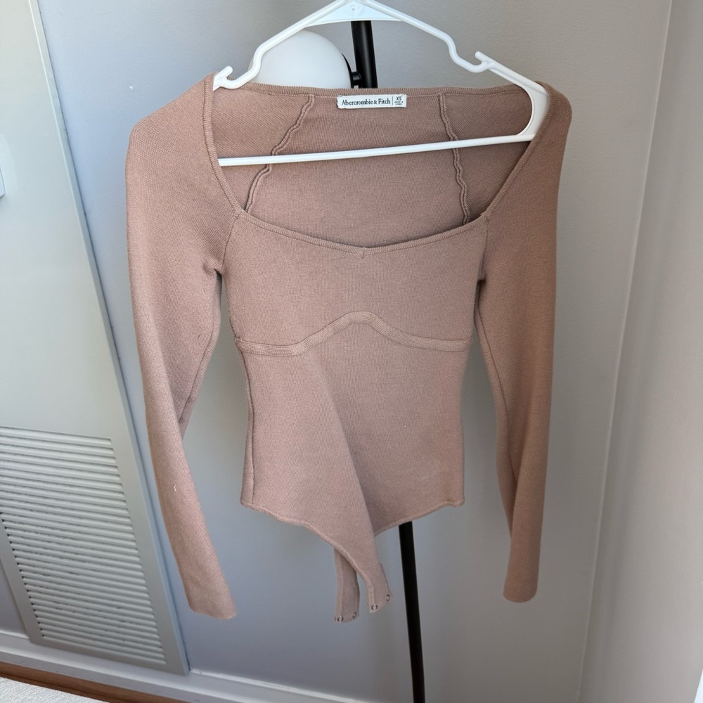 Abercrombie & Fitch Tan Bodysuit